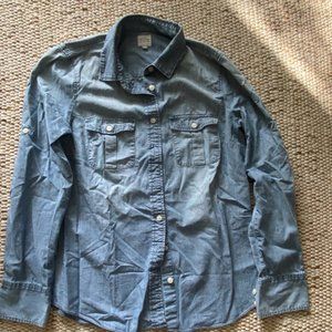 J.Crew Chambray Button Down Shirt